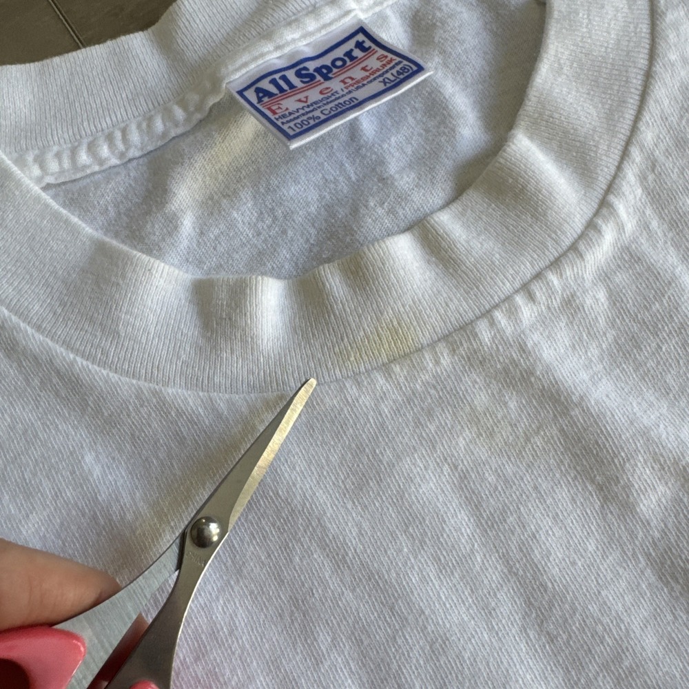 Vintage All‎ Sport Events White Mens Shirt XL Hawaii Single Stitch 100% Cotton - Picture 6 of 11